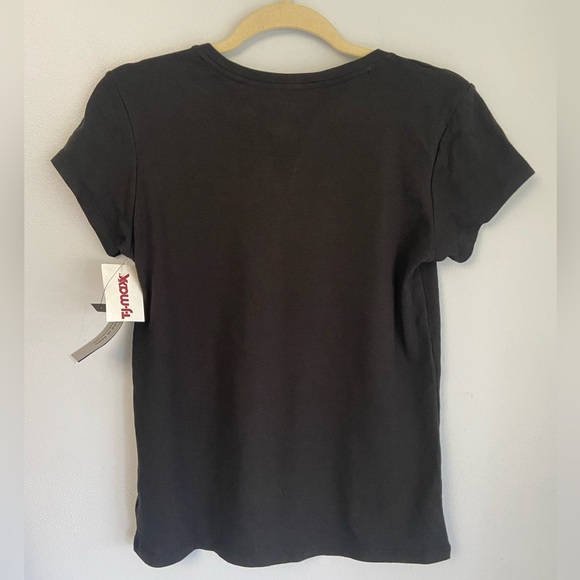 NWT Jones&Co Black Short Sleeve T Shirt Large - Picture 2 of 3